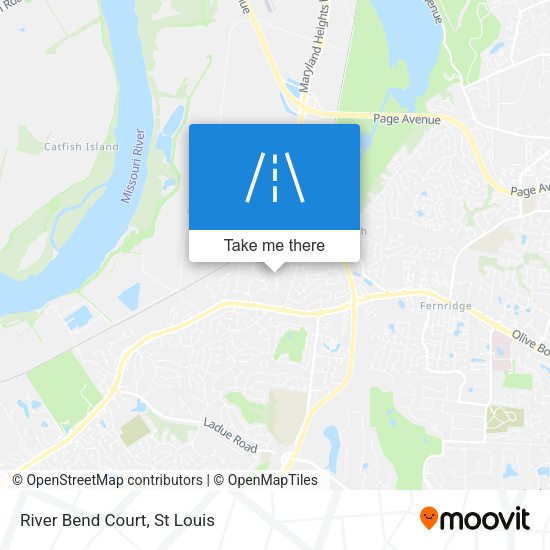 Mapa de River Bend Court