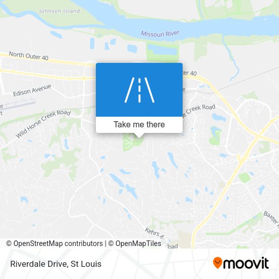 Mapa de Riverdale Drive
