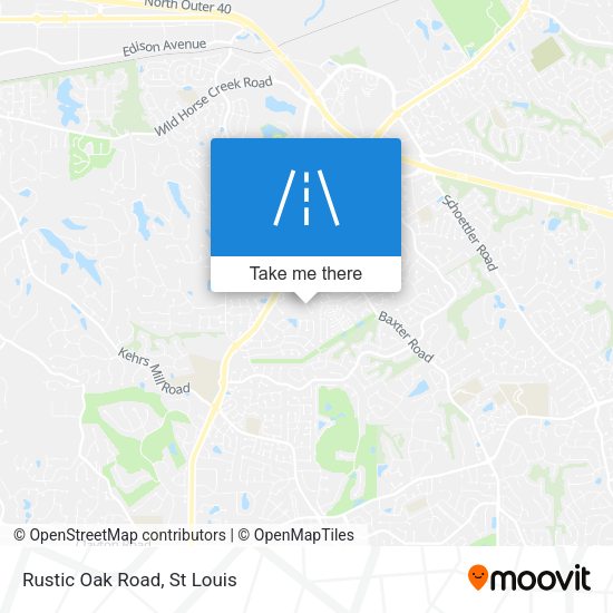 Mapa de Rustic Oak Road