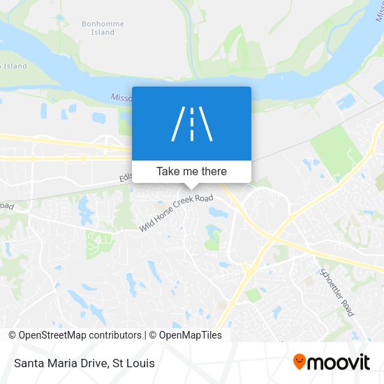 Santa Maria Drive map