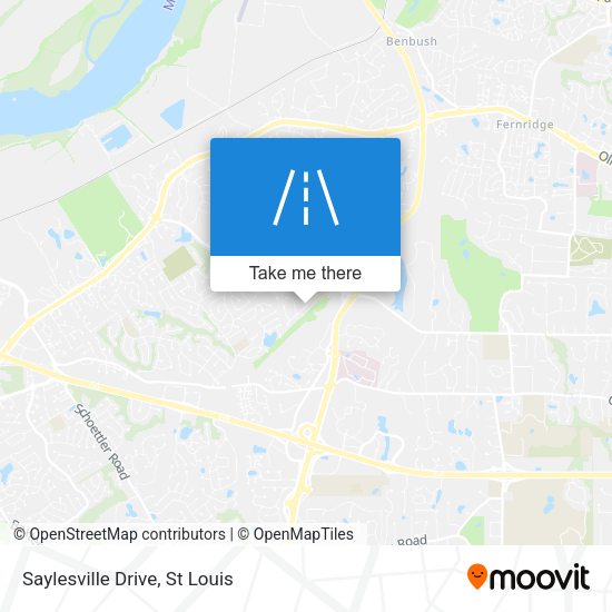 Mapa de Saylesville Drive