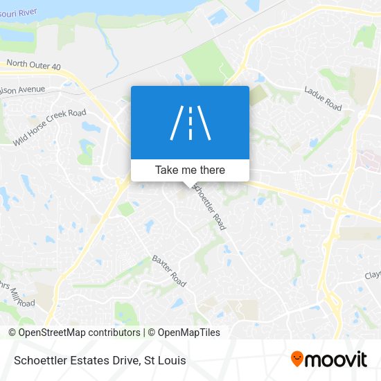 Mapa de Schoettler Estates Drive
