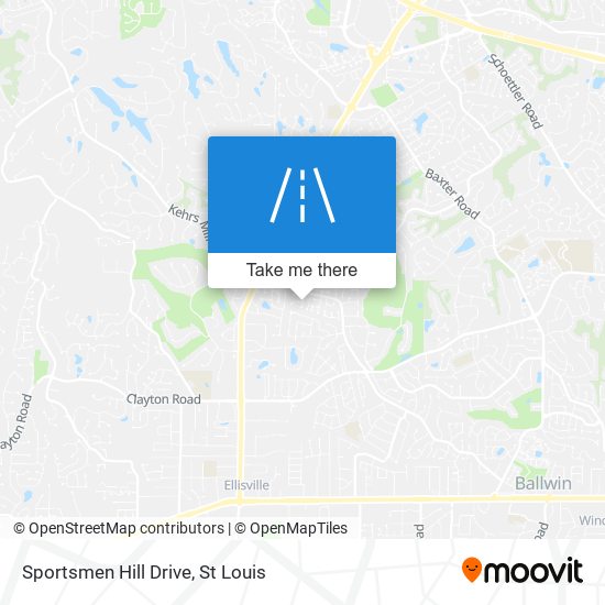 Sportsmen Hill Drive map