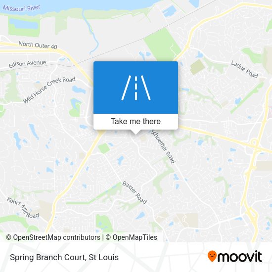Spring Branch Court map