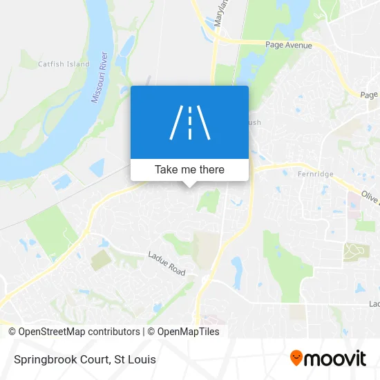 Springbrook Court map