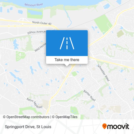 Mapa de Springport Drive
