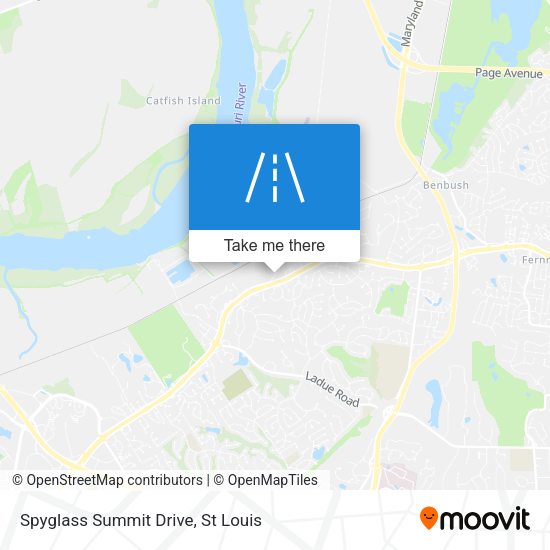 Spyglass Summit Drive map