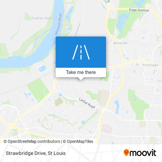 Strawbridge Drive map