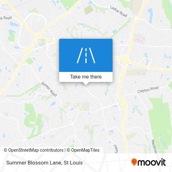 Mapa de Summer Blossom Lane