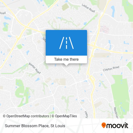 Mapa de Summer Blossom Place