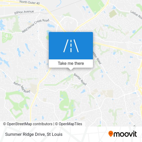 Summer Ridge Drive map