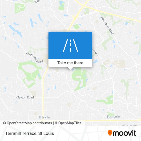 Mapa de Terrimill Terrace