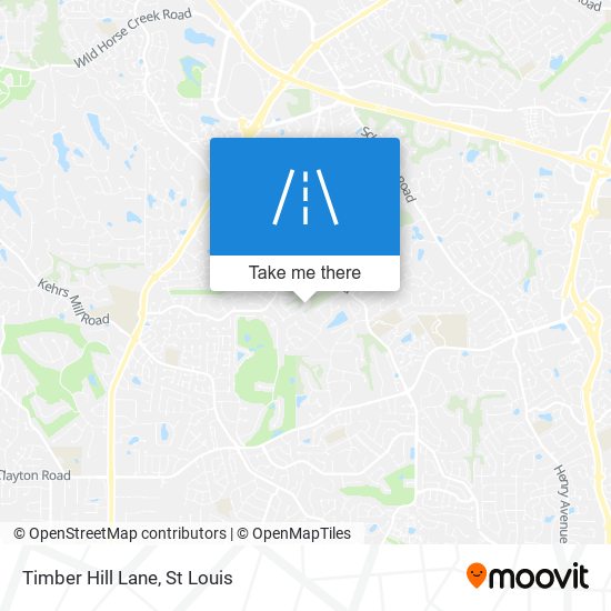 Timber Hill Lane map