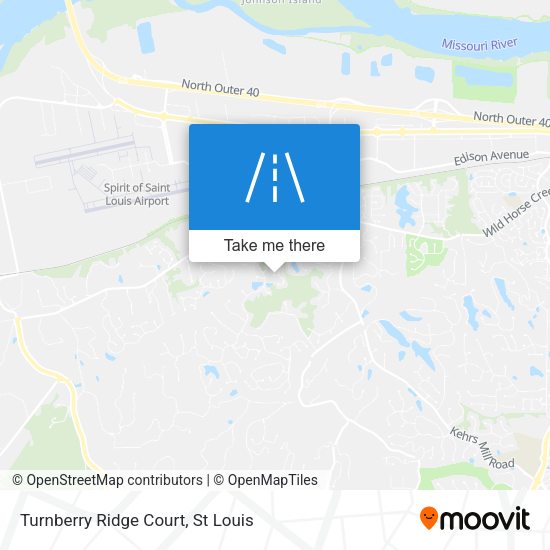 Turnberry Ridge Court map