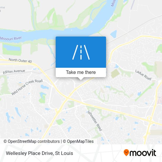 Wellesley Place Drive map