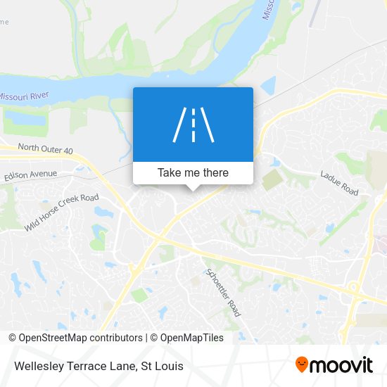 Wellesley Terrace Lane map