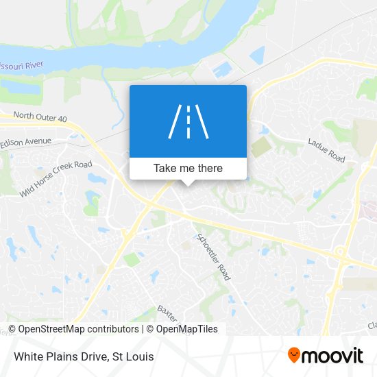 White Plains Drive map
