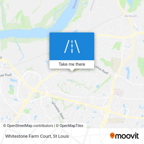 Whitestone Farm Court map