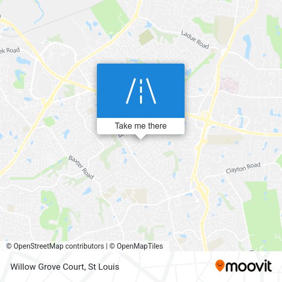Willow Grove Court map