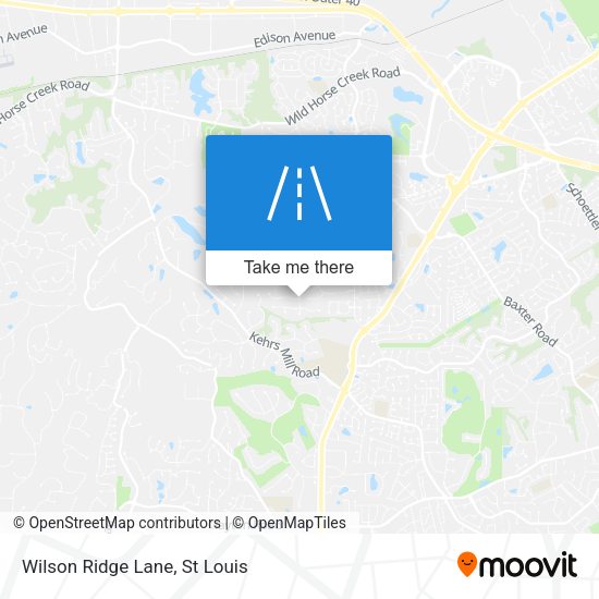 Mapa de Wilson Ridge Lane