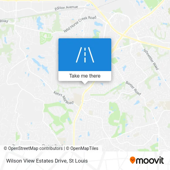 Mapa de Wilson View Estates Drive