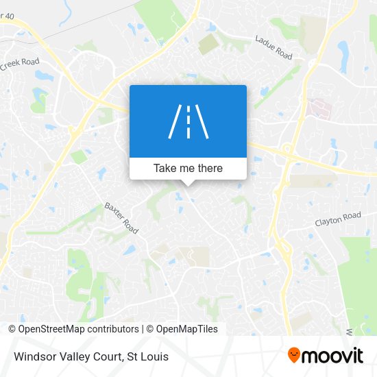Windsor Valley Court map