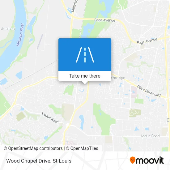 Wood Chapel Drive map