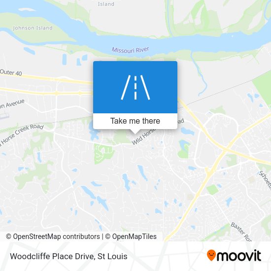 Woodcliffe Place Drive map