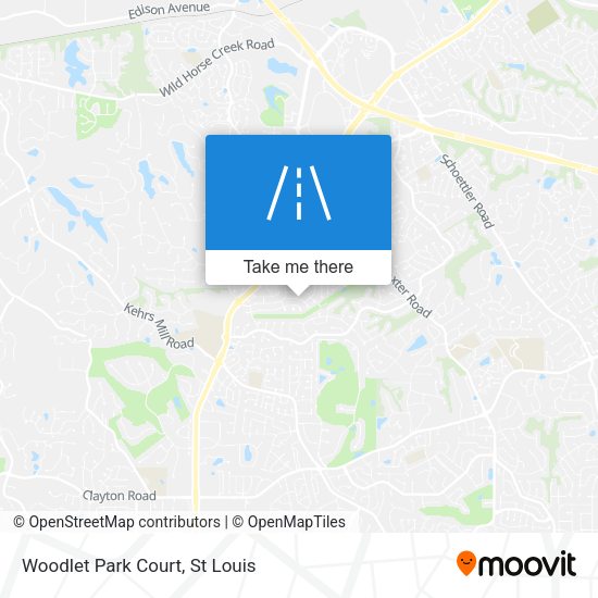 Woodlet Park Court map