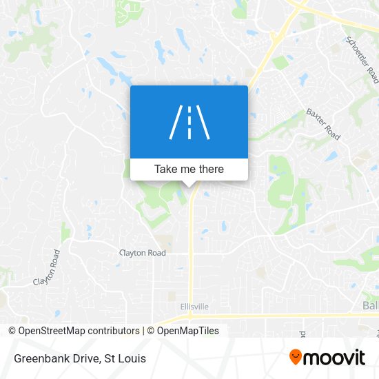 Mapa de Greenbank Drive