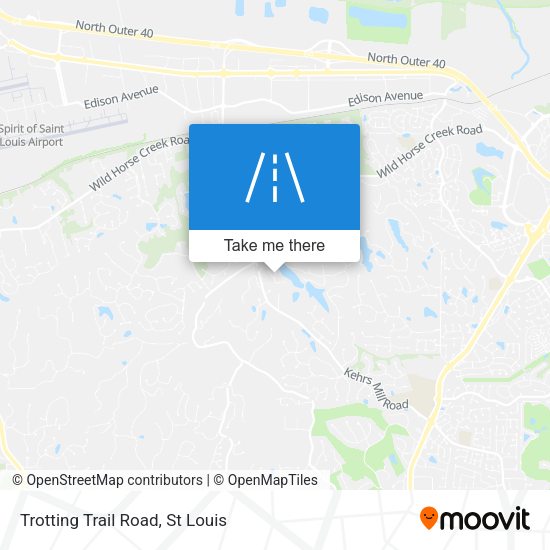 Trotting Trail Road map
