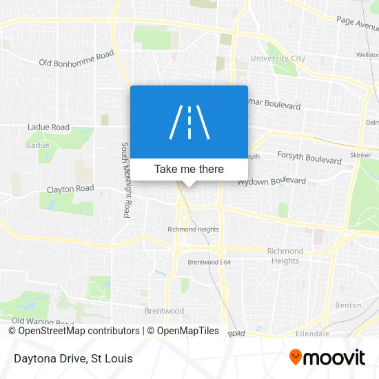 Mapa de Daytona Drive