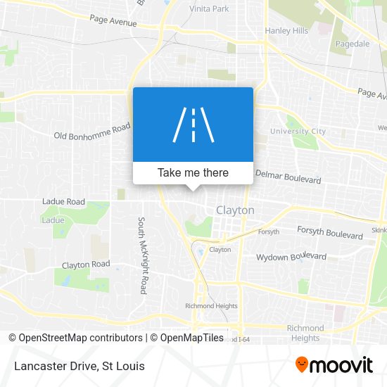 Mapa de Lancaster Drive