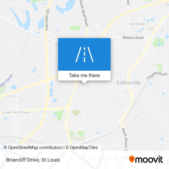 Mapa de Briarcliff Drive