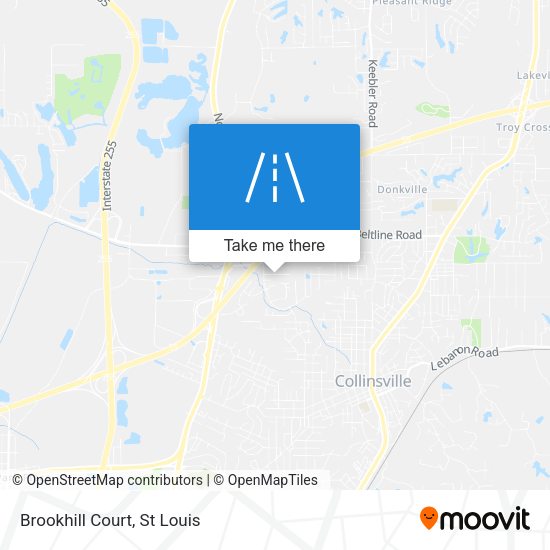 Mapa de Brookhill Court
