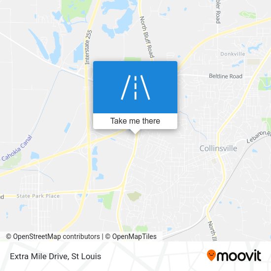 Mapa de Extra Mile Drive