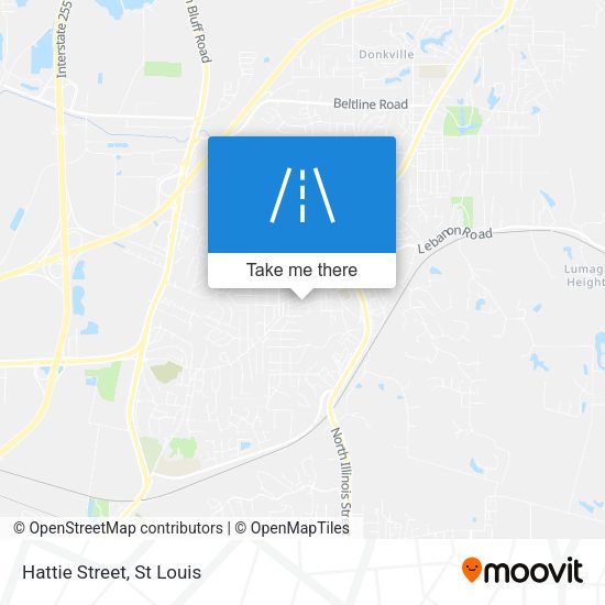 Mapa de Hattie Street