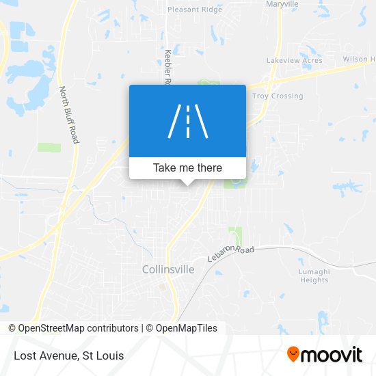 Mapa de Lost Avenue