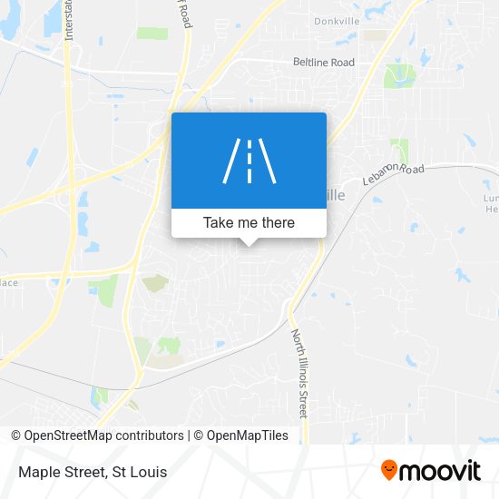 Mapa de Maple Street