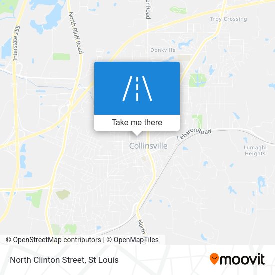 Mapa de North Clinton Street