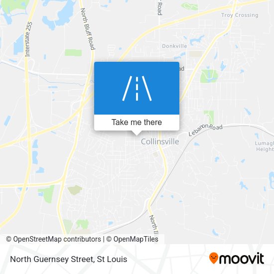 North Guernsey Street map