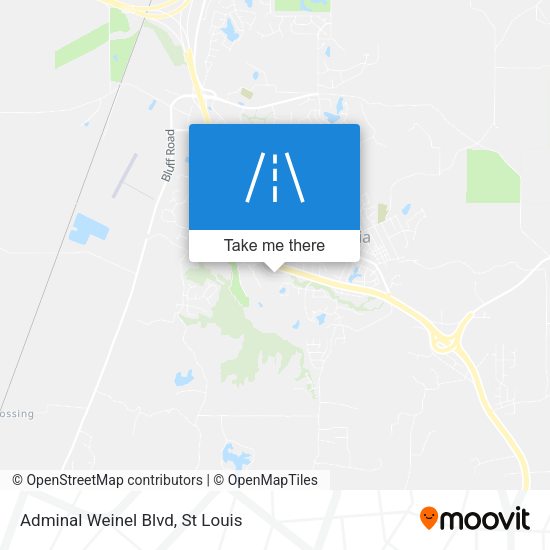 Adminal Weinel Blvd map
