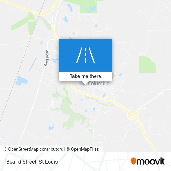Mapa de Beaird Street