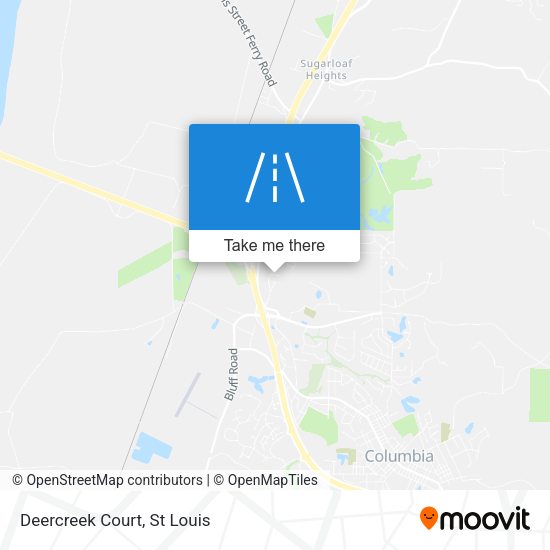 Mapa de Deercreek Court