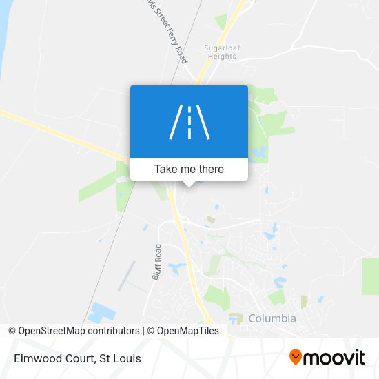 Mapa de Elmwood Court