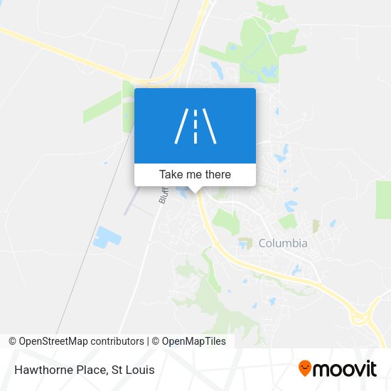 Mapa de Hawthorne Place