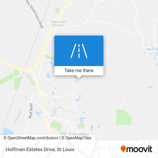 Mapa de Hoffman Estates Drive