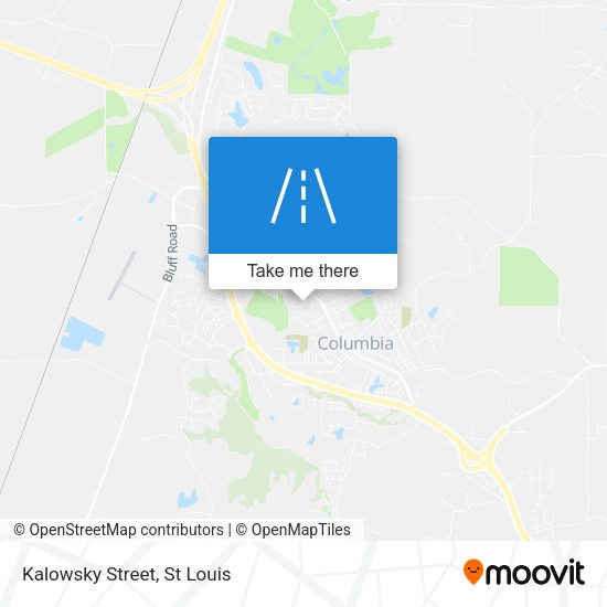 Mapa de Kalowsky Street