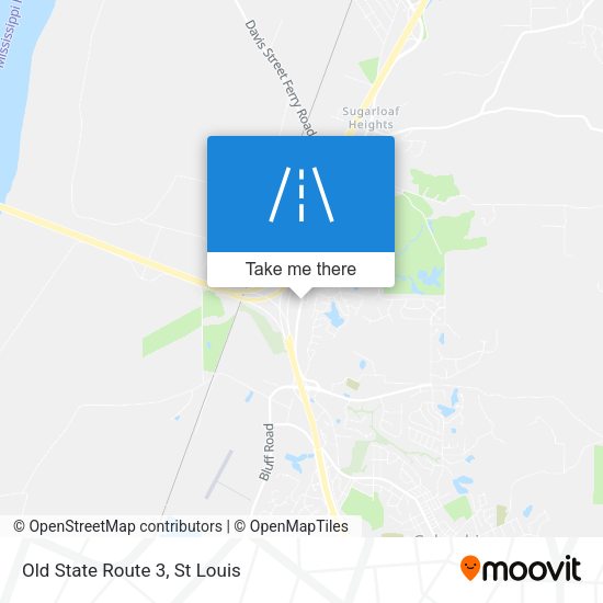 Mapa de Old State Route 3