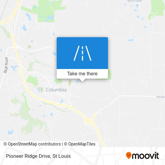 Pioneer Ridge Drive map